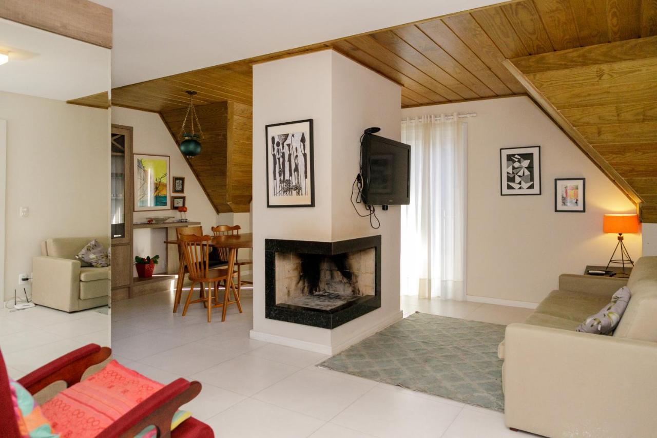 Apartamento Em Otima Localizacao Em Gramado Apartment Exterior foto