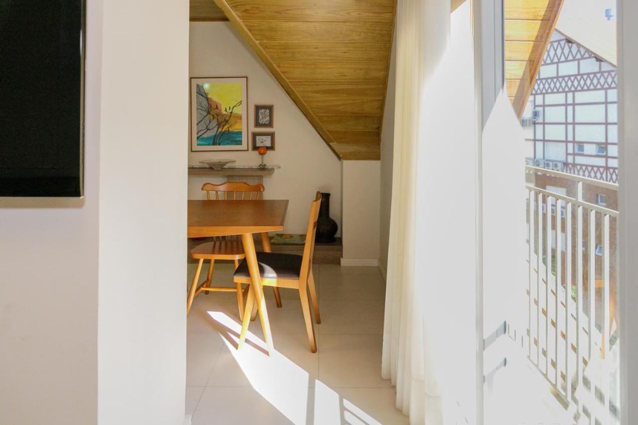Apartamento Em Otima Localizacao Em Gramado Apartment Exterior foto